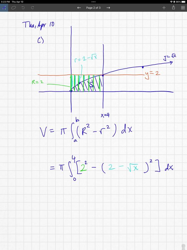 Mr. Cottone shares his iPad screen so that he can guide students through collaboration. AP Calculus.