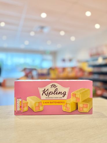 Mr Kipling Mini Battenberg Cake