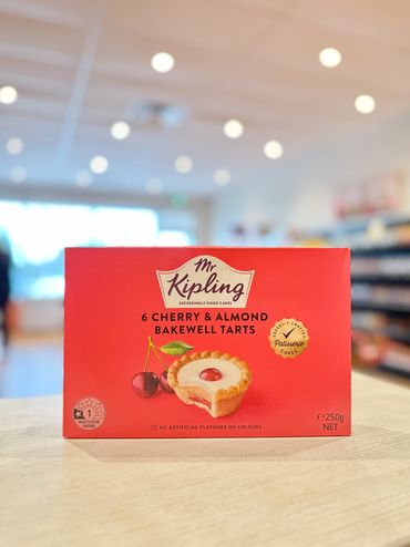 Mr Kipling Cherry Bakewell Tarts