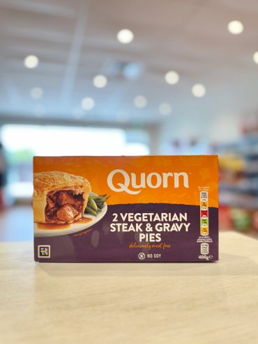 Quorn Vegetarian Steak & Gravy Pies