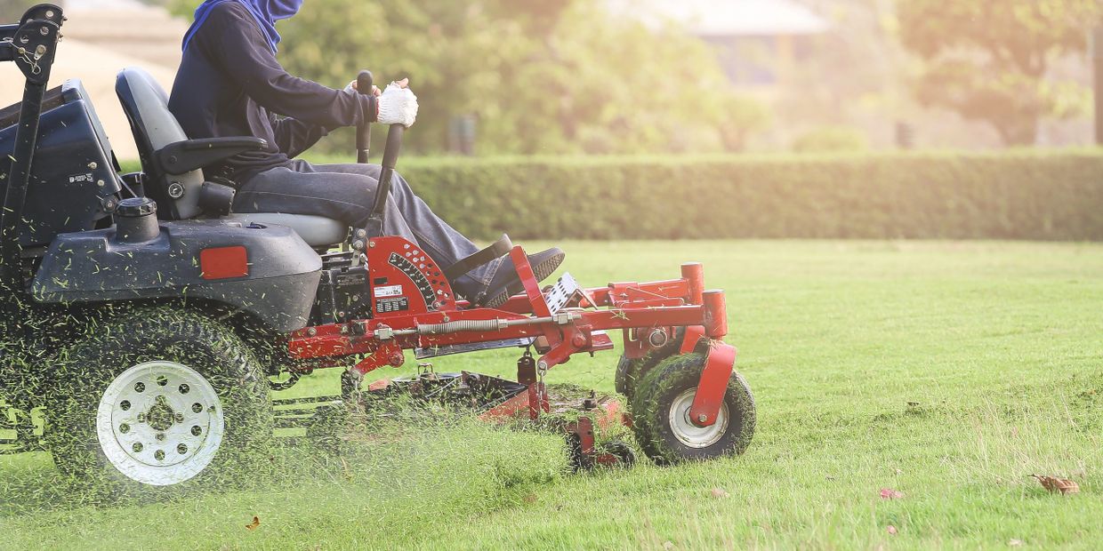 Lawn mowing