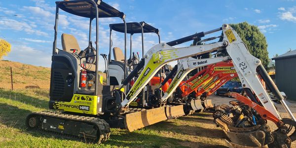 Stanford Hire Excavators Adelaide for hire
