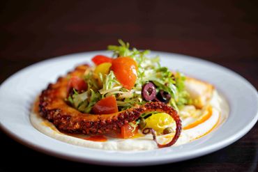 Food Photography - Grilled Octopus