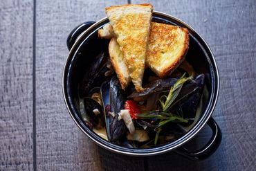 Food Photography - Mussels