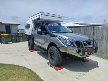 Camper weighing