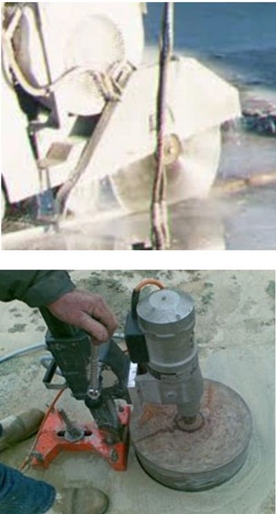 Concrete cutting and coring