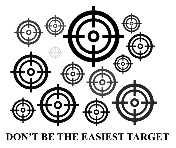 Image representing cyber threat actors' logic of cost-benefit. SMBs must not be the easiest target.