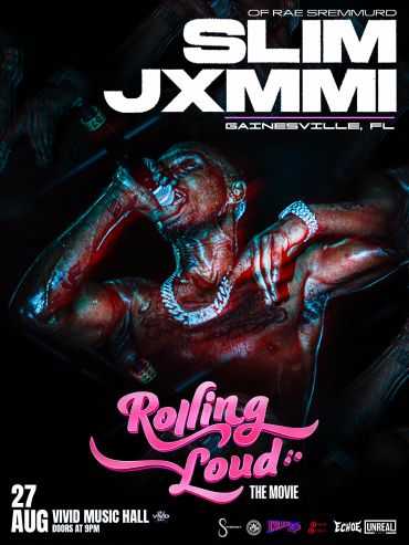 Slim Jxmmi performing live at Vivid Music Hall.
