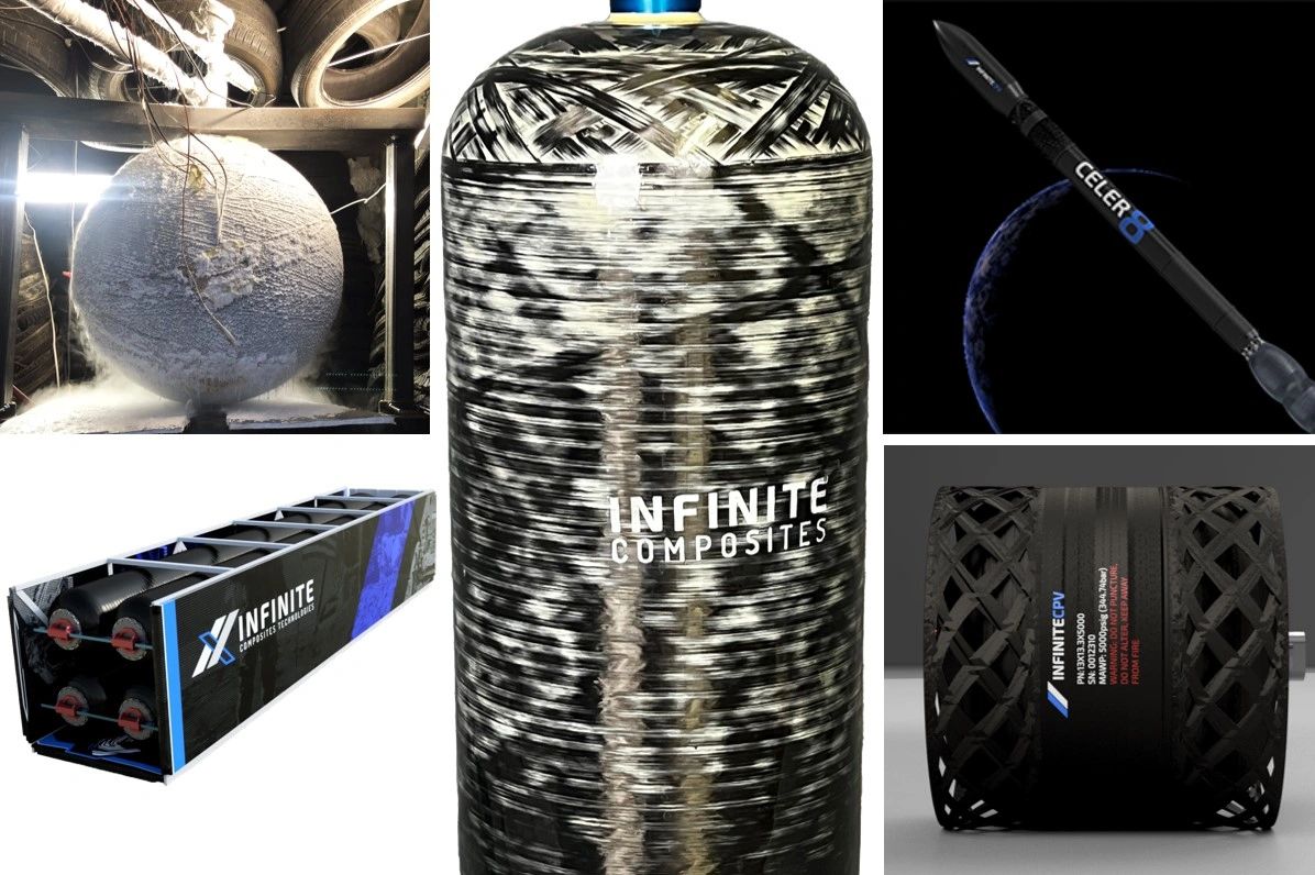 Infinite Composites Type V tanks