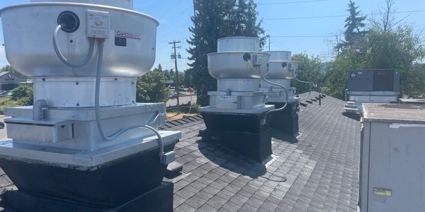 3 new commercial kitchen exhaust fan installation Lebanon, OR