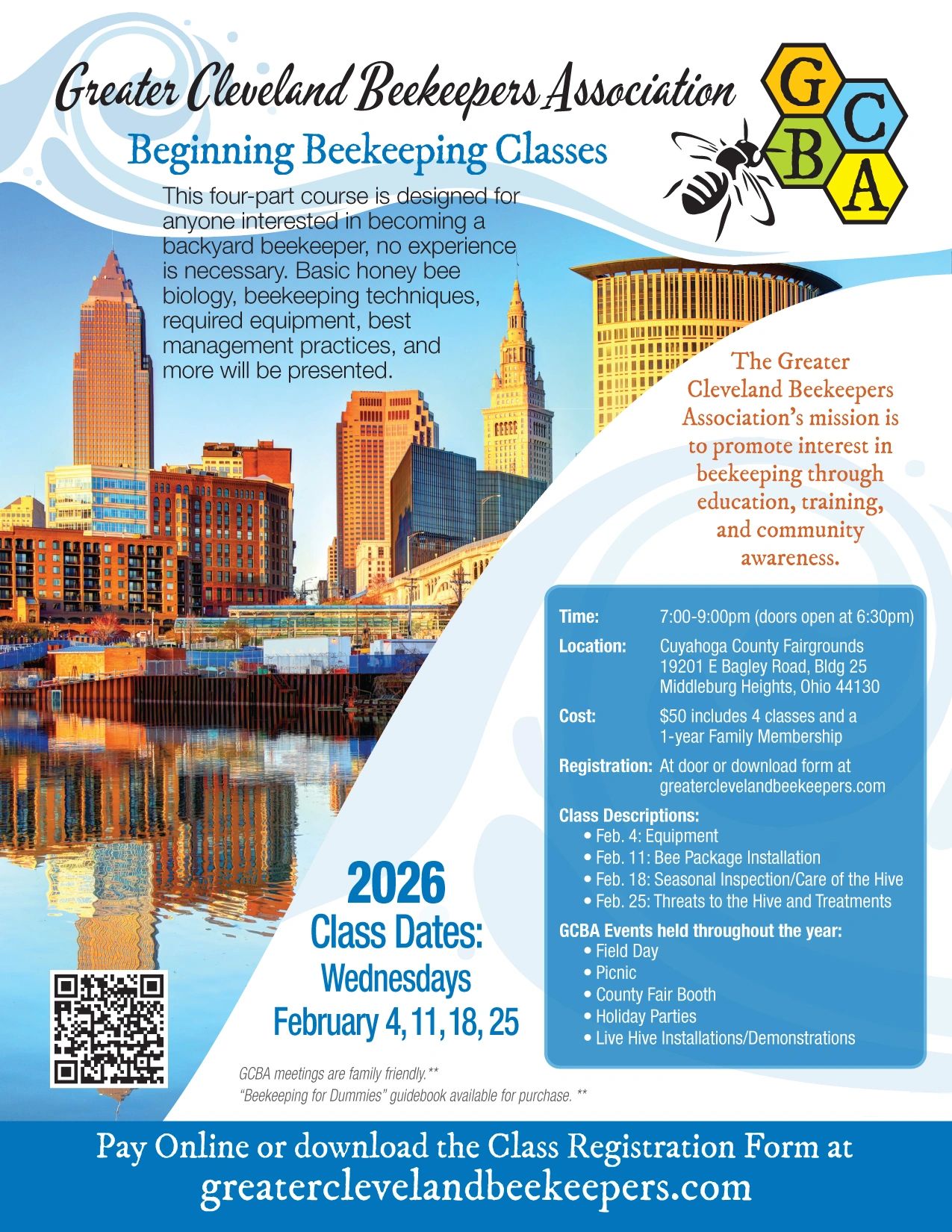 Beginner Beekeeping Classes 2026