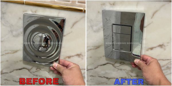 Grohe flush plate 