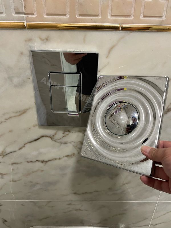 Grohe flush plate