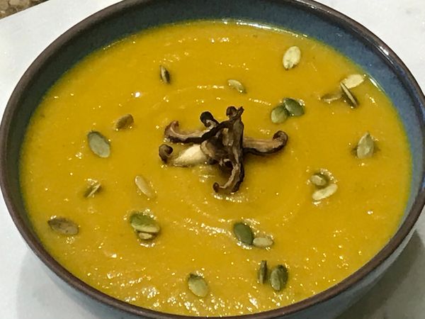 Creamy Acorn Squash Soup Recipe Life Force Nourished LLC Functional Nutritionist Edison NJ