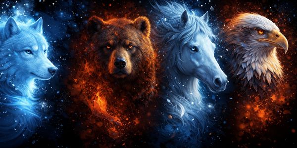 Ancient shamanic traditions teach that from childhood each of us are  accompanied by a power animal.