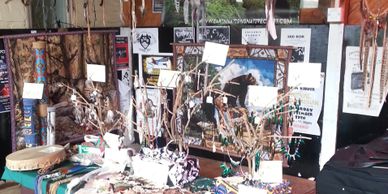 Earth Nations Craft market stall