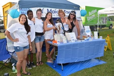 From 1998-present Maid Mart cleans the porto potties for Whitby Rib Fest every year.