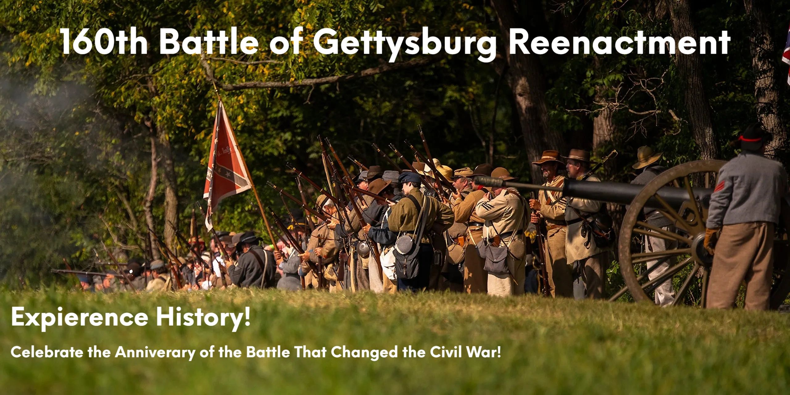 160th Battle of Gettysburg Reenactment Tickets, Tourist Information