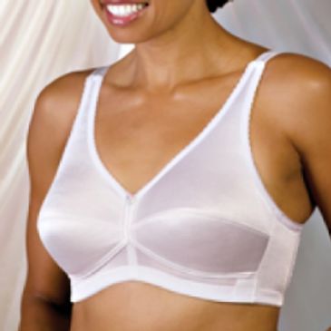 Women's Comfortable Post-Op Cotton Mastectomy Bras Wide Straps Front Close  Sports Bra Vest with Pocket (Color : Beige, Size : XL/X-Large)