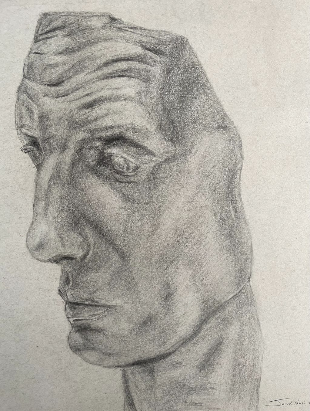 German Expressionism Statue Study