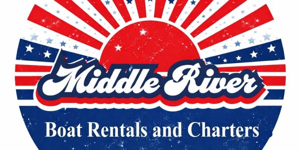 Logo for Middle River boat rentals and charters.