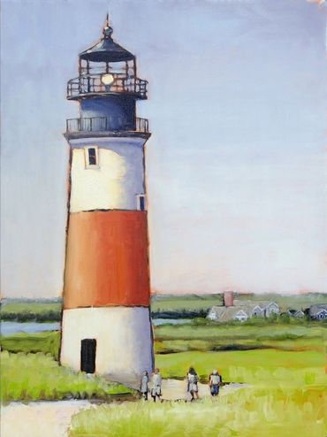 Sankaty Light, Nantucket Lighthouses, New England Lighthouses
