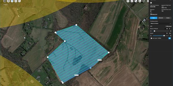 Drone flight planning for mapping and modeling