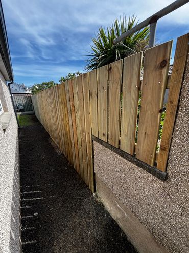 custom fence design in ballymoney