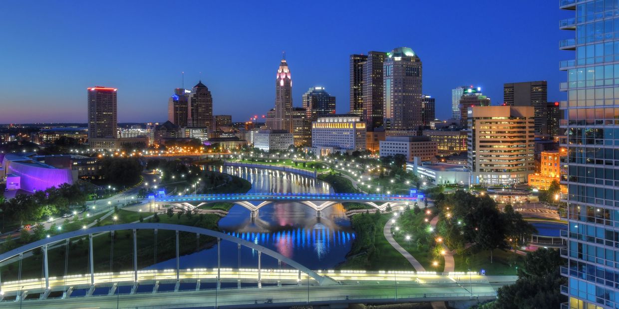 Columbus Ohio Skyline