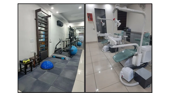 sterilization, hygiene and privacy given to our patient in physiotherapy and dental department