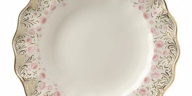 Royal Crown Derby Peony Pink Dinner Plate