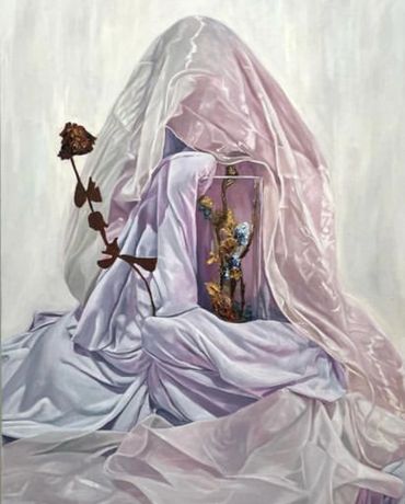 White Veil Fever
oil on canvas
36 x 24 inches
2024