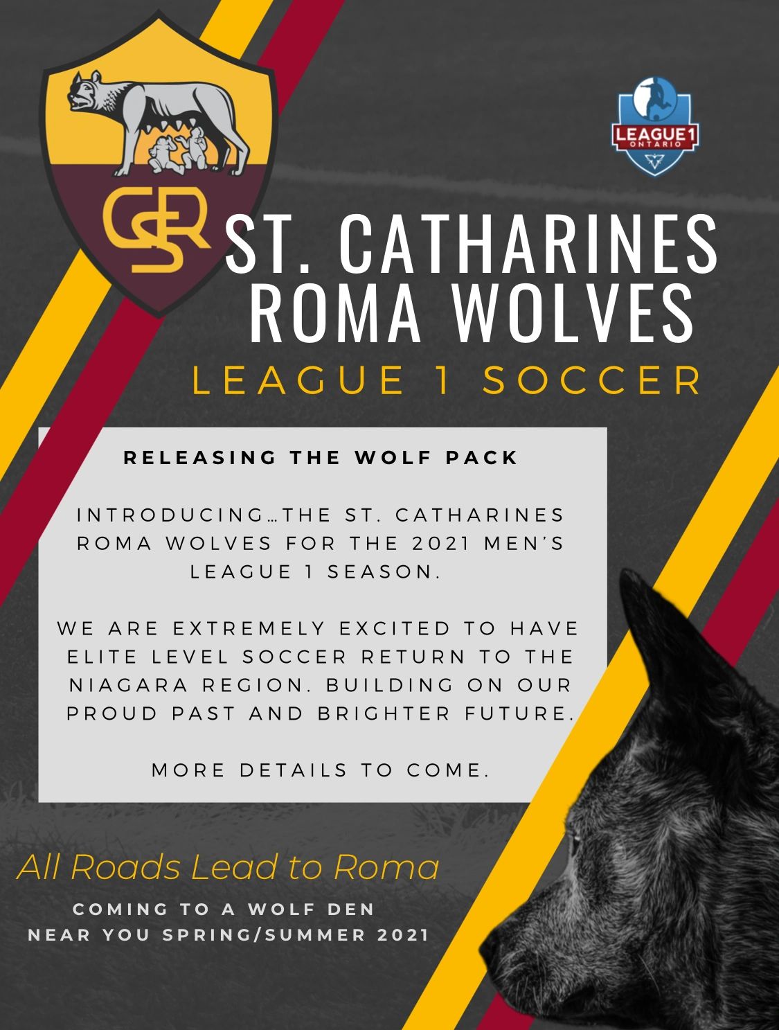 2021 Tryout Details | St. Catharines Club Roma Soccer