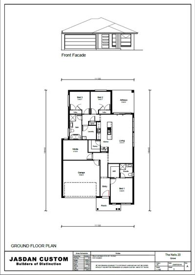 The Nelis 20 - Stylish & Space-Saving Narrow Block Home Design in Sydney