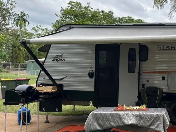 A Family Hire Caravan in Kakadu National Park