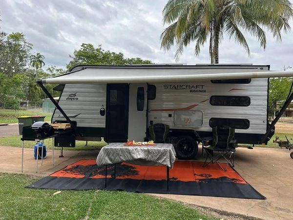 Fat Van of Fat Hire living it up in Kakadu