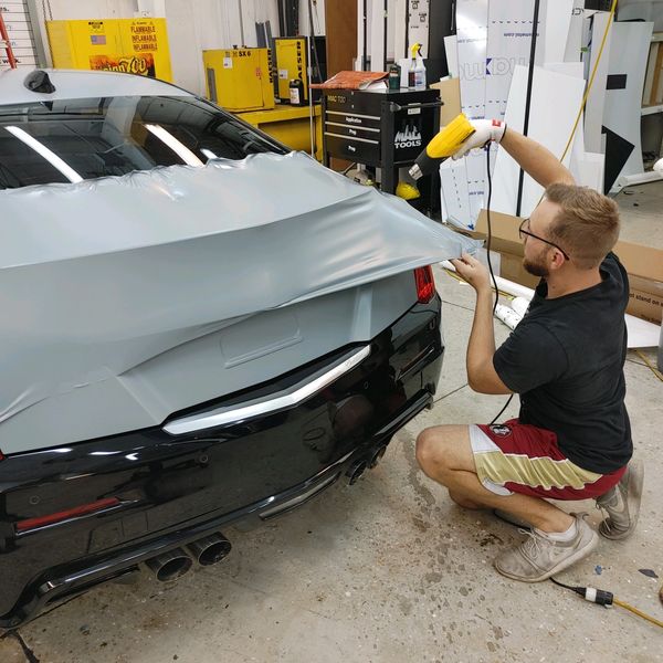 vinyl wrap installation vehicle wrap