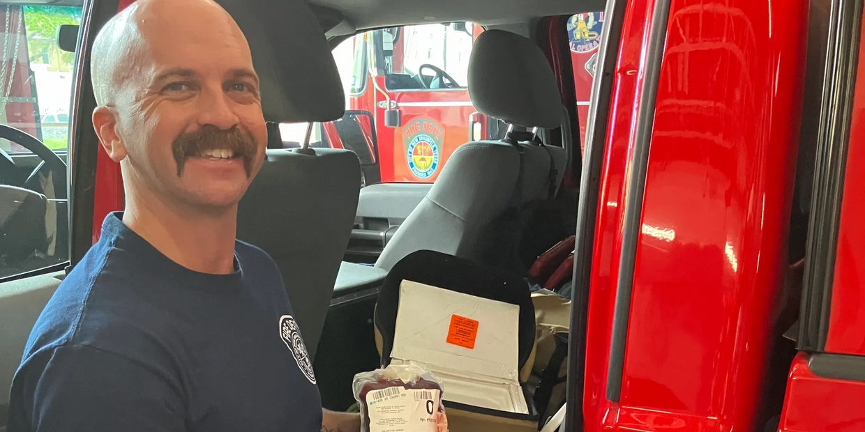 Low Titer O+ Whole Blood Stored on a Fire Apparatus
