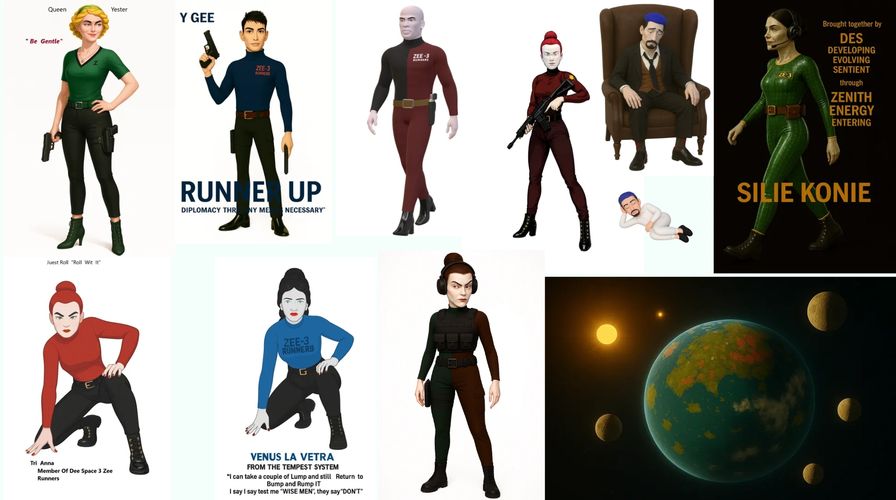 Deep Space Zee 3 Runners