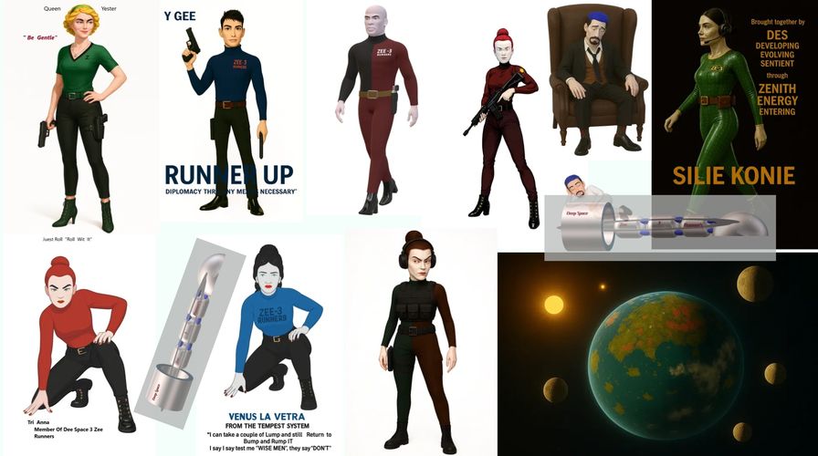 Deep Space Zee 3 Runners