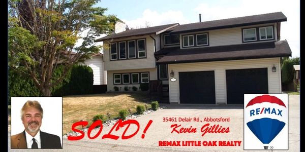 Kevin Gillies Abbotsford listing sold