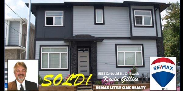 KEvin Gillies real estate Chilliwack listing sold