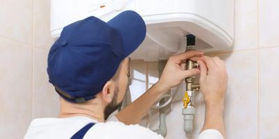 Tankless water heater installation