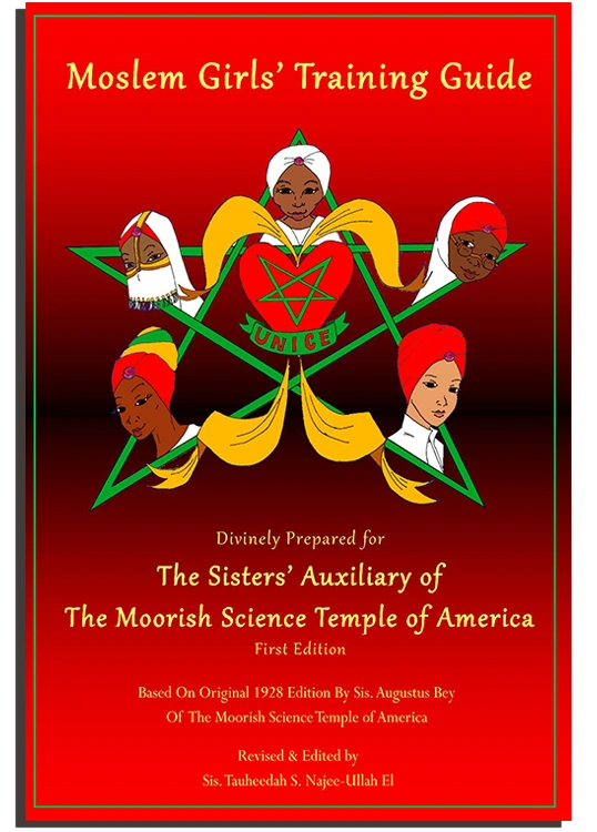 Sisters' Auxiliary Handbook Moslem Girls Training Guide Moorish Women Moorish Books