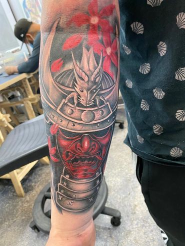 Trash Polka Tattoos by Oriana Tattoo.  