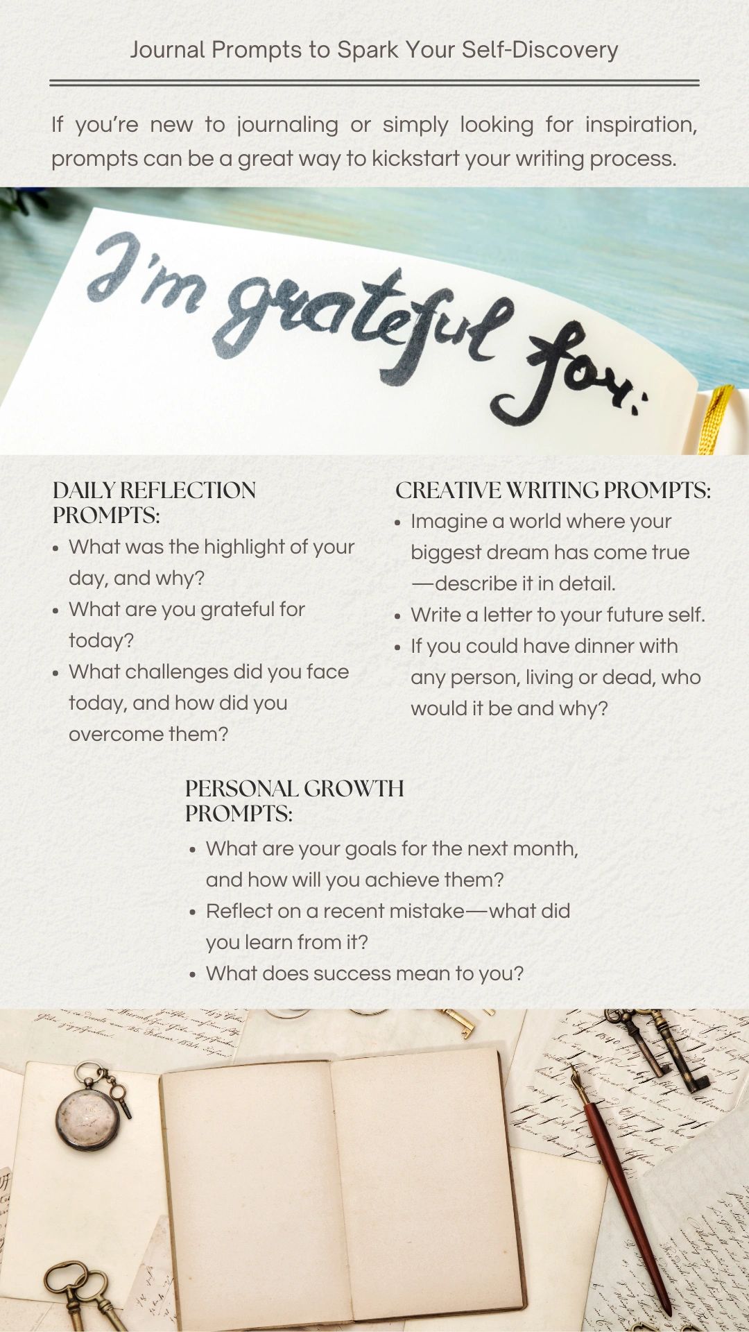 Kickstart Your Journaling Journey