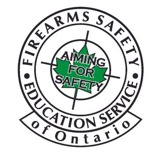 Logo for the Firearms Safety Education Service of Ontario