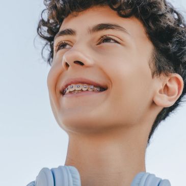 Ortodoncia metálica, brackets