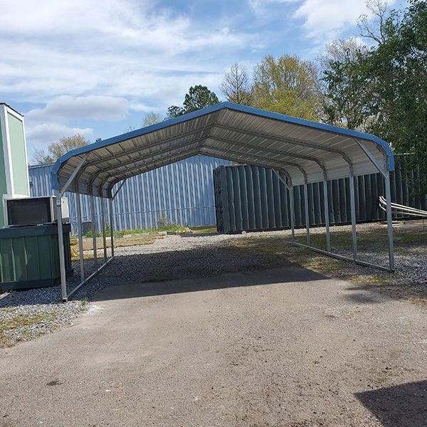 Carport side view