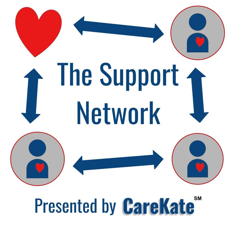 The Support Network podcast logo.